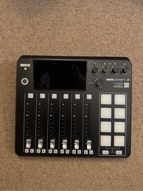RODE RODECaster Pro II 2-Person Podcasting Kit with PodMics, Broadcast Arms